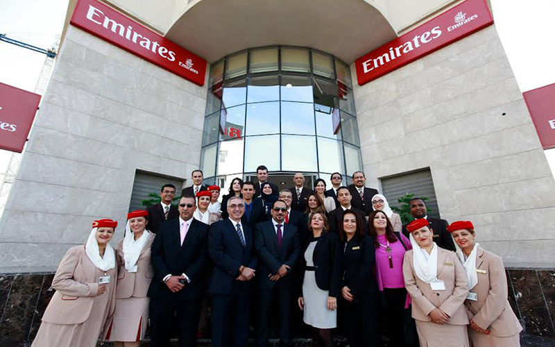 nouveaux bureaux emirates tunis