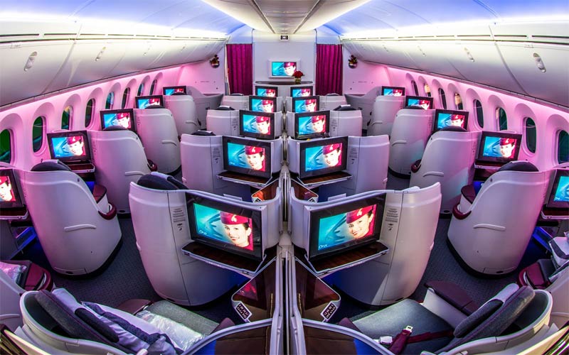 qatar airways dreamliner doha tunis