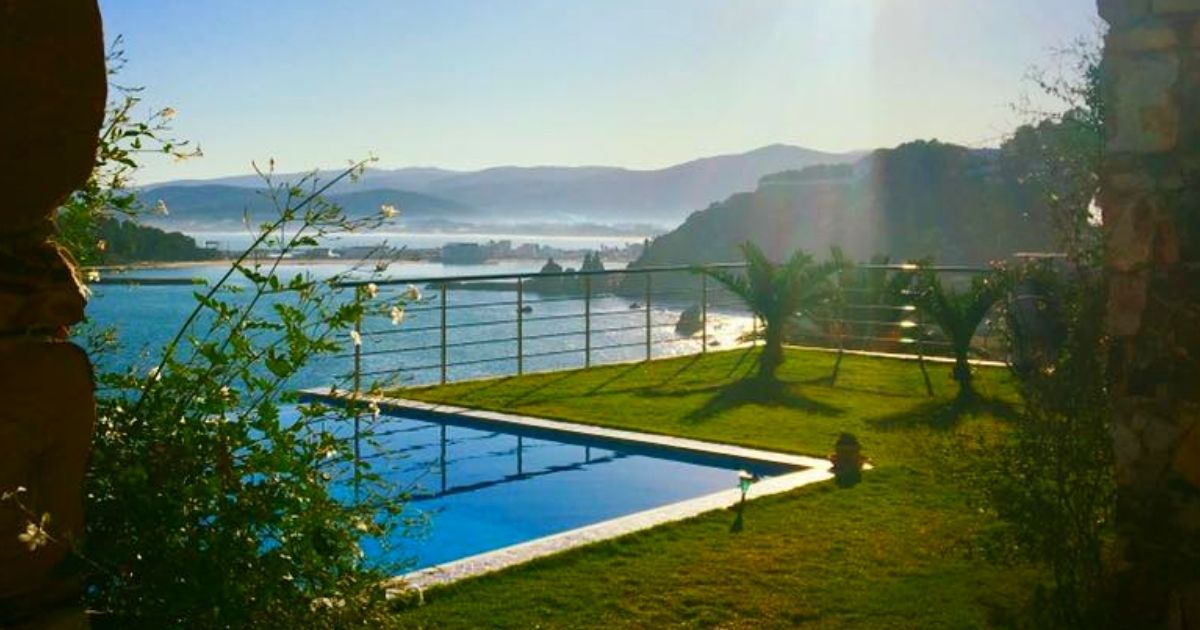 maisons d’hôtes avec piscine et vue sur mer