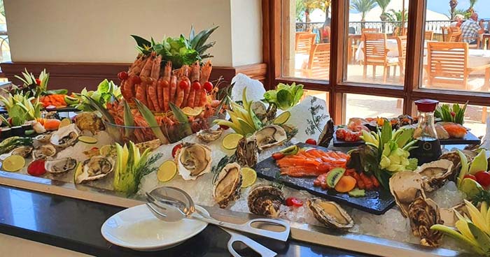 Fruits de mer - Brunch du Movenpick Sousse